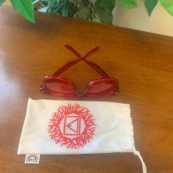 Rainbow OPTX Translucent style glasses. 
3 pairs total, $30 EA or all 3 for $80 - Picture 2 of 5